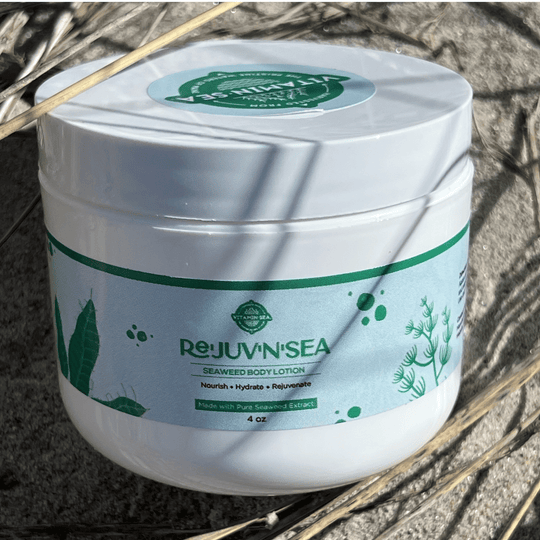 Rejuvensea Seaweed Body Lotion - Triple Blended Seaweed From Maine - 4 oz