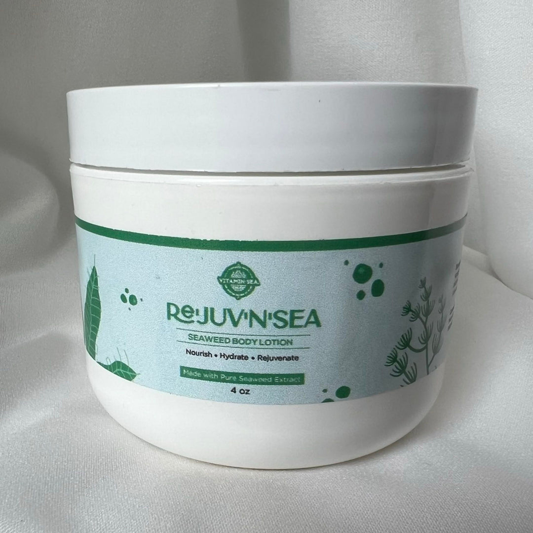 Rejuvensea Seaweed Body Lotion - Triple Blended Seaweed From Maine - 4 oz
