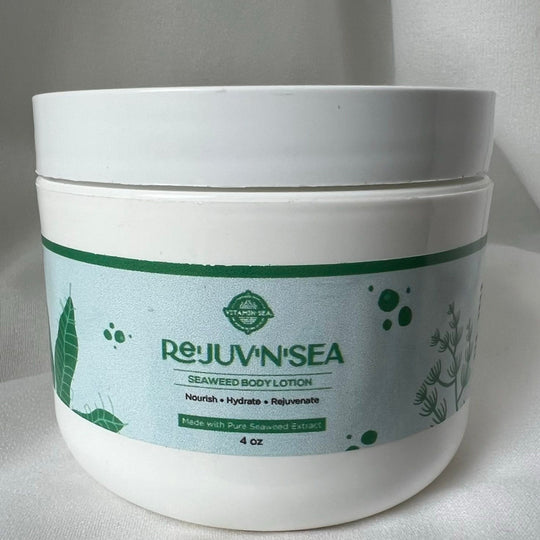 Rejuvensea Seaweed Body Lotion - Triple Blended Seaweed From Maine - 4 oz