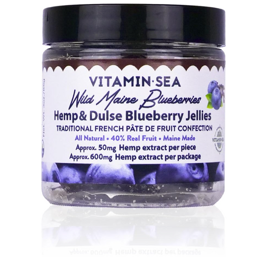 Hemp & Dulse Blueberry Jellies