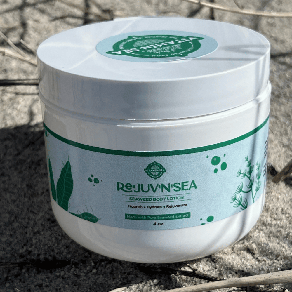 Rejuvensea Seaweed Body Lotion - Triple Blended Seaweed From Maine - 4 zoz