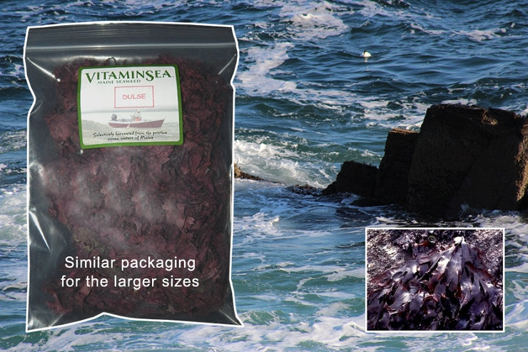 Dulse Seaweed Salt Blend, Hand-Harvested Off The Maine Coast. 3.6
